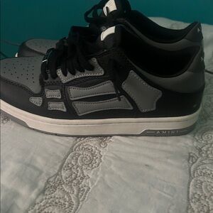 AMIRI Black and Gray Men's Sneakers